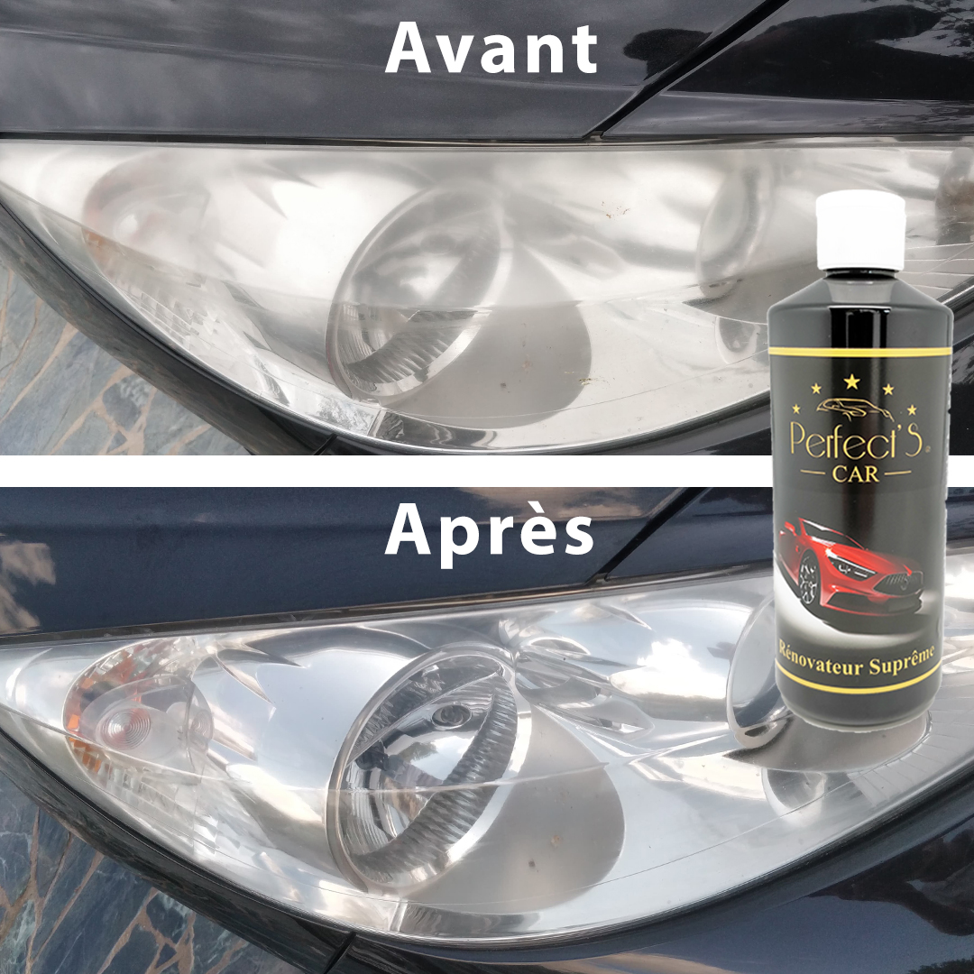 Rénovation phares de voiture : Nettoyage, ponçage et polissage - Perfect's  Car